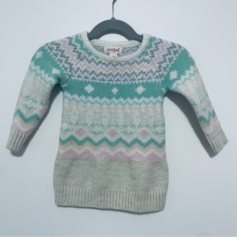 Cat & Jack baby girls sweater size 12 months